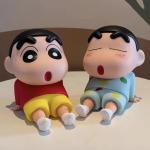 Kawaii Crayon Shin-Chan Phone Holder Figure