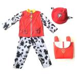 Kids Anime Dog Patrol Costume Set with Backpack
