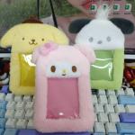 Kawaii My Melody Kuromi Plush Card Holder