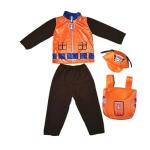 Kids Anime Dog Patrol Costume Set with Backpack