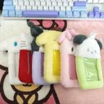 Kawaii My Melody Kuromi Plush Card Holder