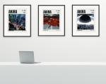 Akira Anime Movie Poster Set - 3 Prints