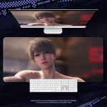 Anime Love and Deepspace  Sylus Rafayel Xavier Theme Mouse Pad Wrist Rest Keyboard Desk Mat Mousepad Laptop Cosplay Playmat Gift
