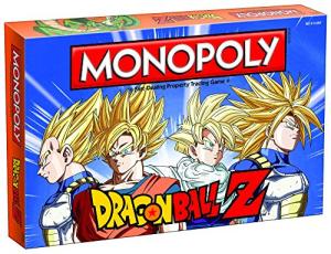 MONOPOLY Dragon Ball Z Board Game | Recruit Legendary Warriors GOKU, VEGETA and GOHAN | Official Dragon Ball Z Anime Series Merchandise | Themed Monopoly Game