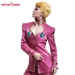 Miccostumes Men's Golden Wind Giorno Cosplay Costume Outfit for Men Halloween cosplay costume