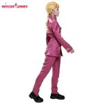 Miccostumes Men's Golden Wind Giorno Cosplay Costume Outfit for Men Halloween cosplay costume