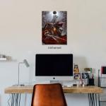 Anime Bersork Poster For Kids Room Bedroom Wall Decor-Anime Lovers Posters Canvas Art Print Manga Picture For Teen Fans Girls And Boys Birthday Gifts