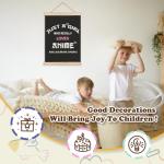 LZYRF Just A Girl Who Really Loves Anime Wall Art Poster Framed, Anime Lovers Gifts for Girls Canvas Prints Wall Decor for Home Girls Bedroom Apartment Dorm Room, 12x16 Inch