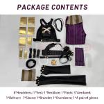 HOLOUN LOL Game Jinx Cosplay Costume Wig Loli Outfit Halloween Christmas Gift Cos Convention