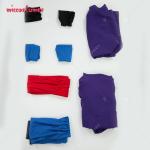 HAIKYUU Men's Gohan Cosplay Costume Top and Pants Set with Belt and Wrist Guards