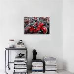 Anime Posters Akira (1988) Japanese Manga Anime Movie Poster Canvas Wall Art Picture Print Room Aesthetic for Teen Bedroom Boys' Dorm Decor Modern Family Posters 12x18inch(30x45cm) Unframed