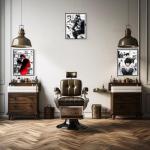 Ouroboros Art & Design - Death Note Anime Poster Set – Yagami Light, Ryuk, and L – Premium Matte 300 GSM Paper – Set of 3-8x10 inch - Unframed