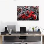 Anime Posters Akira (1988) Japanese Manga Anime Movie Poster Canvas Wall Art Picture Print Room Aesthetic for Teen Bedroom Boys' Dorm Decor Modern Family Posters 12x18inch(30x45cm) Unframed