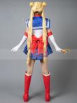 Anime Sailor Tsukino Usagi Serena Cosplay Costume Women Dress Uniform Halloween
