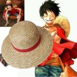 Straw Hat Anime Cosplay Prop Luffy Cap Role Play Summer Strawhats Stage Performance Accessories Adult Unisex Sunshade Hat