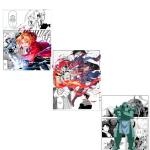 Ouroboros Art & Design - FMA - Full Metal Alchemist Anime Poster Set – Roy Mustang, Edward, and Alphonse Elric – Premium Matte 300 GSM Paper - Set of 3 – 8x10 inch - Unframed, Large