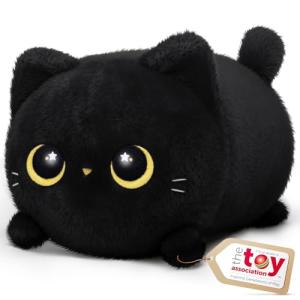 Cute Black Cat Plush Toy for All Ages
