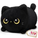Cute Black Cat Plush Toy for All Ages
