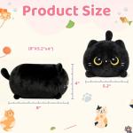 Cute Black Cat Plush Toy for All Ages