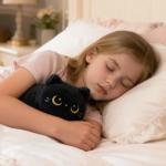Cute Black Cat Plush Toy for All Ages