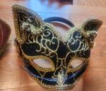 Kids cosplay dress-up accessories 17 items, masks, headbands, hats