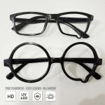 Crying Tears Anime Frame Subculture Half-Frame Glasses Kawaii Gothic Eyeglasses for Unisex Cosplay Daily Wear Accessory Eyewear