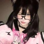 Crying Tears Anime Frame Subculture Half-Frame Glasses Kawaii Gothic Eyeglasses for Unisex Cosplay Daily Wear Accessory Eyewear