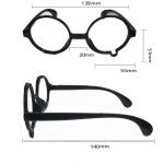 Crying Tears Anime Frame Subculture Half-Frame Glasses Kawaii Gothic Eyeglasses for Unisex Cosplay Daily Wear Accessory Eyewear