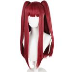 Devil Cosplay Wig Set with Ears and Ponytails