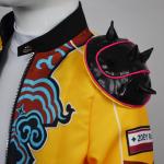 Children Cosplay Performance Costume Outfit K-POP Rumi Group Concert Halloween Clothes Earring Accessory Outfit Size 110-160