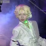 Alien Stage Anime Cosplay Luka Till Ivan Mizi Sua Hyuna Prop Choker Neck Ring Green / Red Light Women Men Roleplay Customized