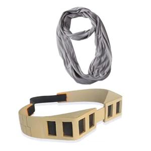 COSNOBLE Aizawa Shouta Glasses Character Cosplay Scarf Costume Props Accessories (Glasses+scarf)