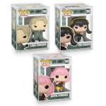 Epic Collectibles Pop Anime: Spy x Family - Set of 3 - Loid, Yor & Anya Forger Vinyl Figures Included with Box Protector Compatible for Funko