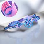 Anime KPop Demon Hunters HUNTR/X Rumi Cosplay Bracelet Woven Rope Chain Pendant Unisex Bracelets Jewelry Accessories