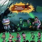 Faruxue Halloween Garden Statue, Angry Statue, Big Mouth Ornament Decorations for Halloween Party, Cosplay, Garden, Porch, Home Decorations, Best Gifts