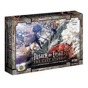 Japanime Games Attack on Titan: Last Stand Board Game | from The Creator of 7 Wonders Duel | Become a Titan or Team up to Take It Down | 2-5 Players | 30 Min | Ages 14 +