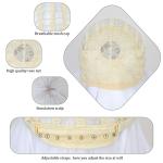 32" Long White Wig with Bangs for Cosplay