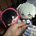 10cm Mascot Anime ALIEN STAGEœ Ivanœ Till Cartoon Plush Stuffed Starfish Body Cosplay Luka 4in Sua Game Pendant Keychain Gifts