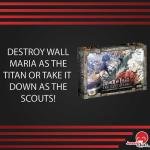 Japanime Games Attack on Titan: Last Stand Board Game | from The Creator of 7 Wonders Duel | Become a Titan or Team up to Take It Down | 2-5 Players | 30 Min | Ages 14 +
