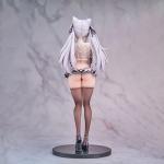 HBGIAY Alvina-chan Figure Original Painting Anime Girl Figurine 1/7 Scale Figure Anime Illustrations Figures 10.24" Desktop Collectible Statue