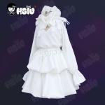 Sua Cosplay Costume Wig Fiber synthetic wig「HSIU 」White Maiden Childhood Pajamas Halloween Anime ALIEN STAGE Young Sua Wig