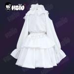 Sua Cosplay Costume Wig Fiber synthetic wig「HSIU 」White Maiden Childhood Pajamas Halloween Anime ALIEN STAGE Young Sua Wig
