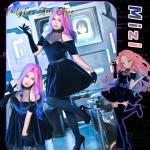 Mizi Cosplay Clothing Wig Pink Gradient Pink Purple Long Hair Microphone Costume Velvet Skirt Anime Alien Stage Cosplay Costume
