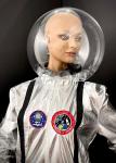 Astronaut Costume Adult Large Silver Space Suit Halloween Cosplay & accessories