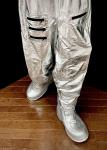Astronaut Costume Adult Large Silver Space Suit Halloween Cosplay & accessories