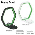 LRANFOW 12 Wall Display Shelves for Funko Pop Mart Figures Anime Figure, Display Ledges with Glow in The Dark Strips, Collector Shelves for Action Figures, Game Room, Mini Collectibles Figure Shelves