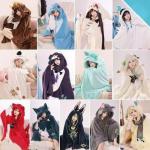 WarmWhisper Anime Blankets, Fluffy Wearable Blanket for Cosplay and Home,One Size(Accessories Not Included) (Alhaitham)