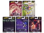 Hot Wheels 5-Piece Diecast Model Car Set