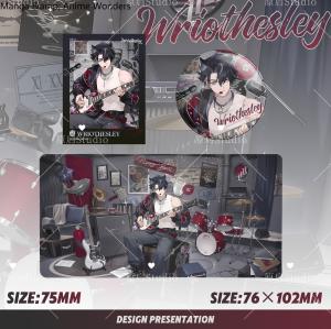 Wriothesley Genshin Impact Anime Mouse Pad Mat