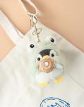 Cute Donut Penguin Pendant Keychain for Cosplay